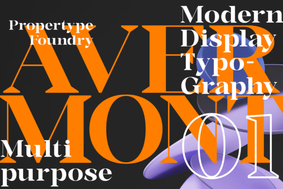 Avermont: A Serif Font for Elegant Design