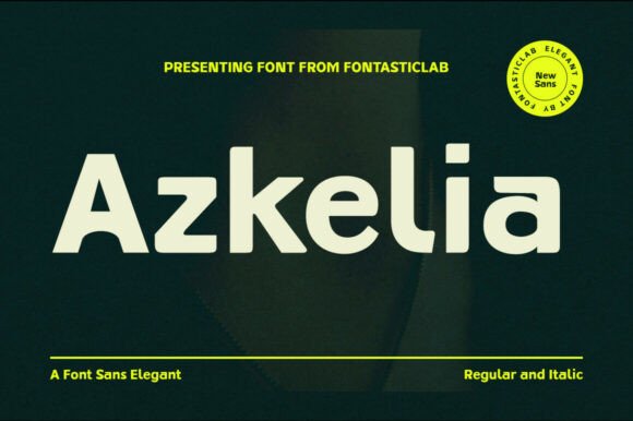Azkelia: The Modern Sans Serif Font for Handmade Brands