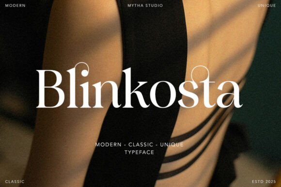 Blinkosta: An Elegant Serif Font for Modern Web Design