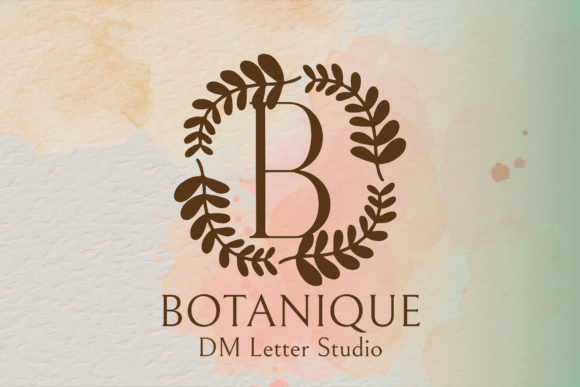 Botanique Monogram: A Serif Font for Organic Branding