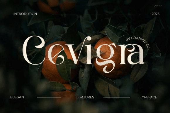 Cevigra: A Refined Serif for Elegant Design