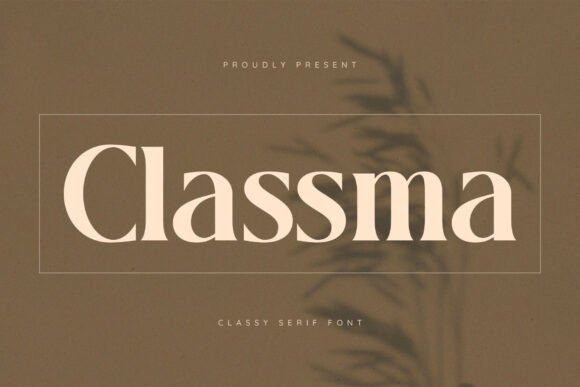 Classma: The Premium Serif Font for Handmade Brands