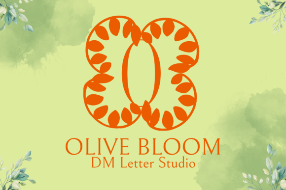 Designing with Olive Bloom Monogram: A Maker's Guide
