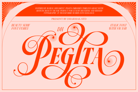 Dh Pegita Font for Elegant Design