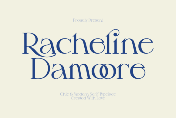 Elevate Your Brand with the Racheline Damoore Typeface