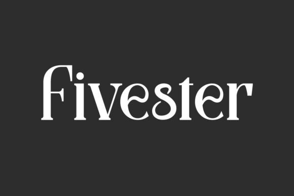 Fivester Font Review: Elevating Web Design with Mystery