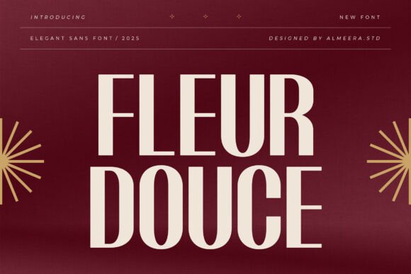 Fleur Douce: A Sophisticated Sans Serif