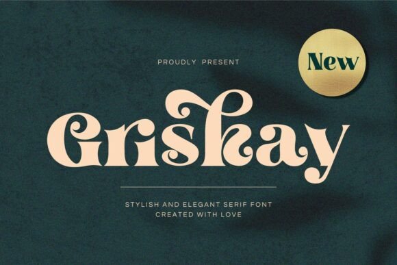 Griskay Typeface: Elevate Your Handmade Brand with Elegant Serif Fonts
