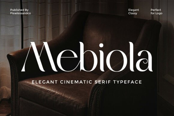 Mebiola: A Cinematic Serif Font for Web Design