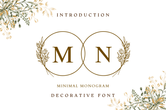 Minimal Monogram Font Review for Campaign Design