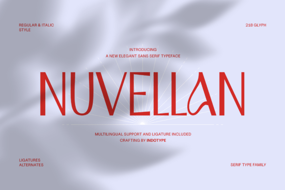 Nuvellan: A Modern Typeface for Digital Marketing