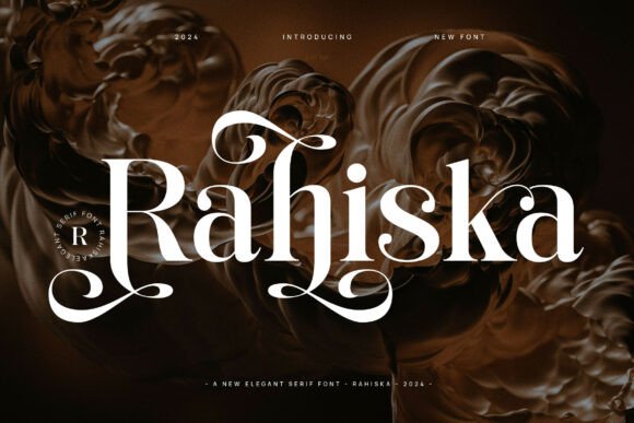 Rahiska: A Modern Serif Font for Elegant Editorial Design