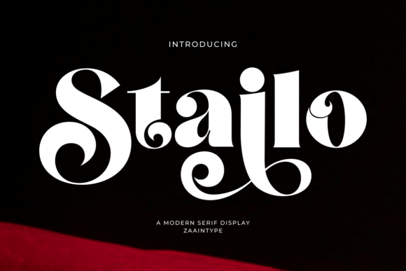 Stailo: The Modern Serif Font That Elevates Small Business Brands