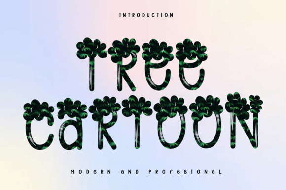 Tree Cartoon Font: A Quirky Handwritten Typeface for Makers