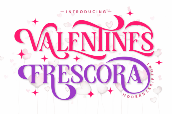 Valentine Frescora Font Review