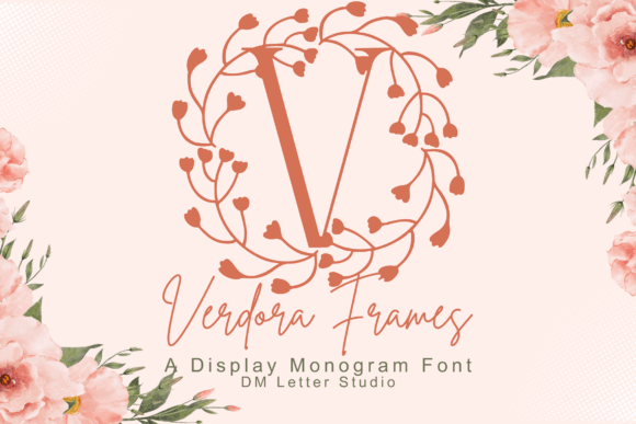 Verdora Frames Monogram Font